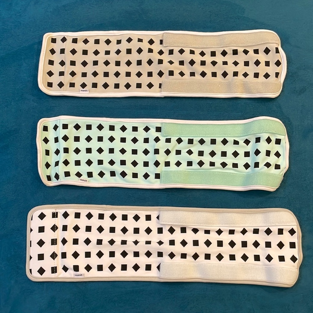 🧡💜 EUC Nanit Breathing Band Set of 3 for size 0-3 months